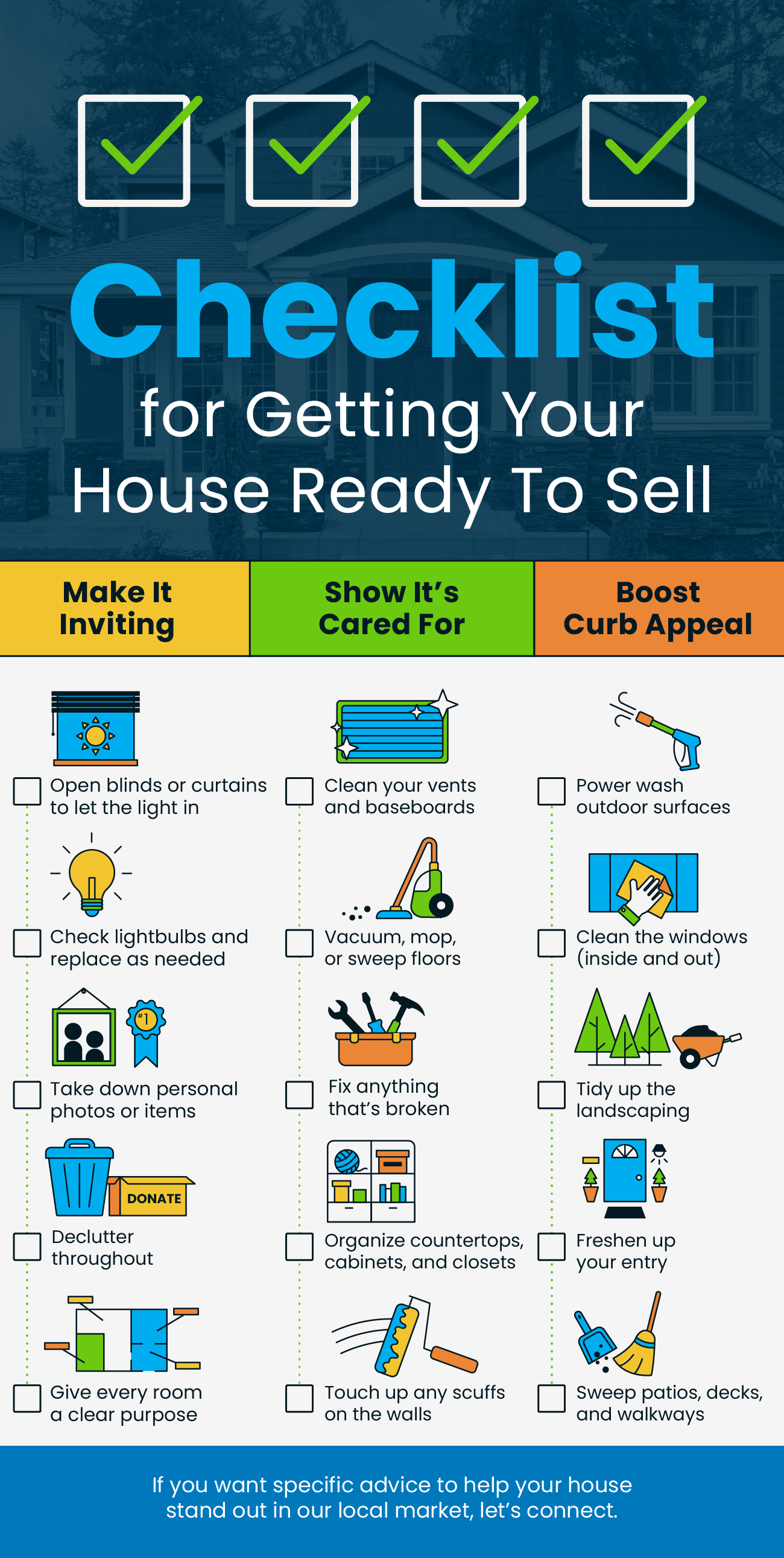 Checklist For Getting Your House Ready To Sell 85209