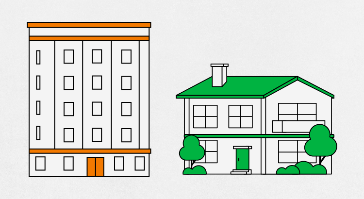 La diferencia entre alquilar y comprar una casa [Infografía] Simplifying The Market