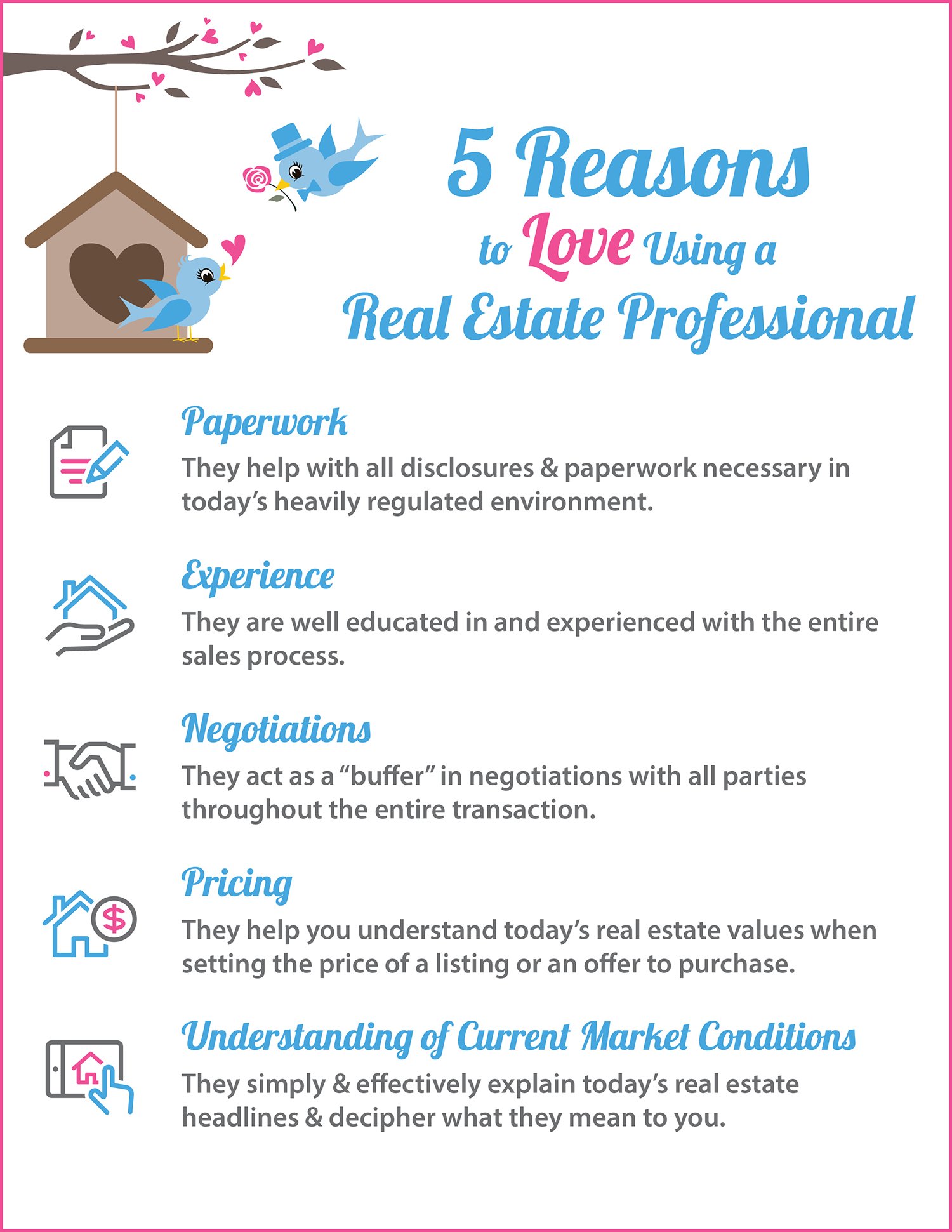 5 Reasons to Love Using a Real Estate Professional | Keeping Current Matters