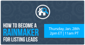 How To Become a Rainmaker for Listing Leads [WEBINAR] | Keeping Current Matters