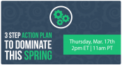 3 Step Action Plan to Dominate This Spring [FREE WEBINAR] | Keeping Current Matters