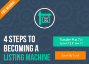 Learn the 4 Steps to Becoming a Listing Machine
