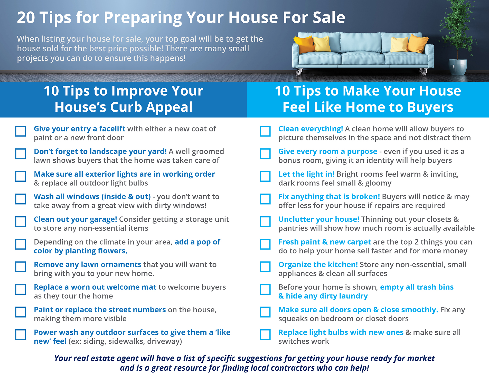 Tips for Preparing Your House for Sale This Spring [INFOGRAPHIC] | Simplifying The Market