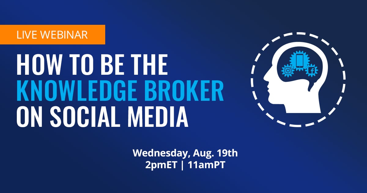 Webinar | How To Be the Knowledge Broker on Social Media | Keeping ...