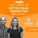 The 3 Keys to Better Email Marketing [LIVE WEBINAR] | Keeping Current Matters
