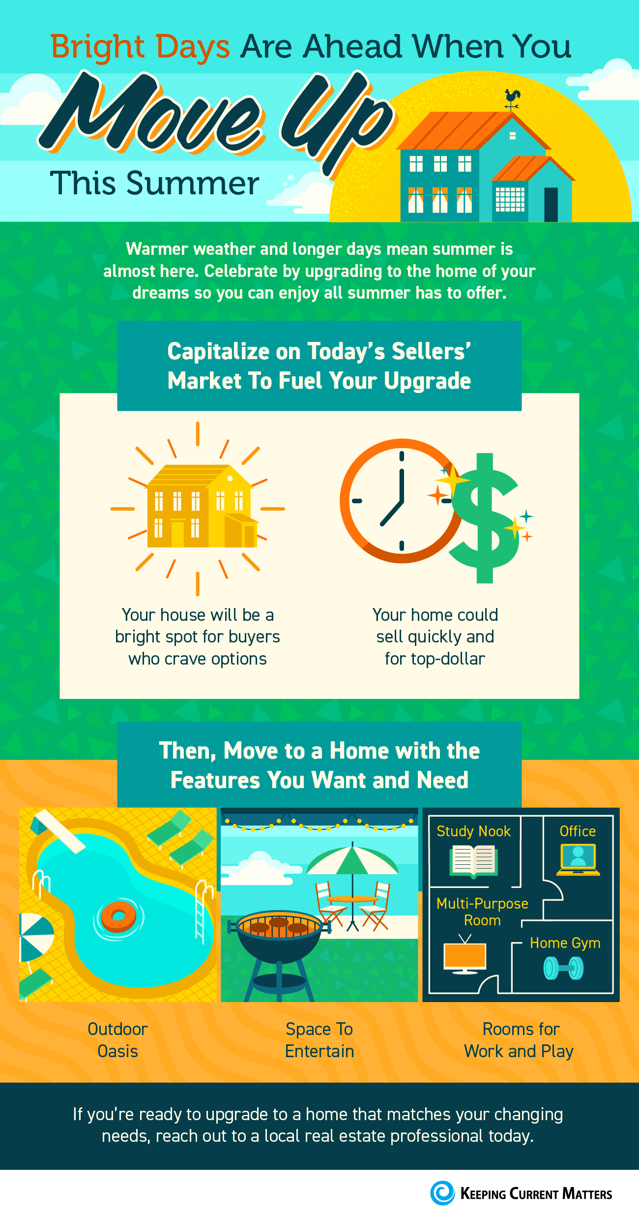 Bright Days Are Ahead When You Move Up This Summer [INFOGRAPHIC] | Keeping Current Matters