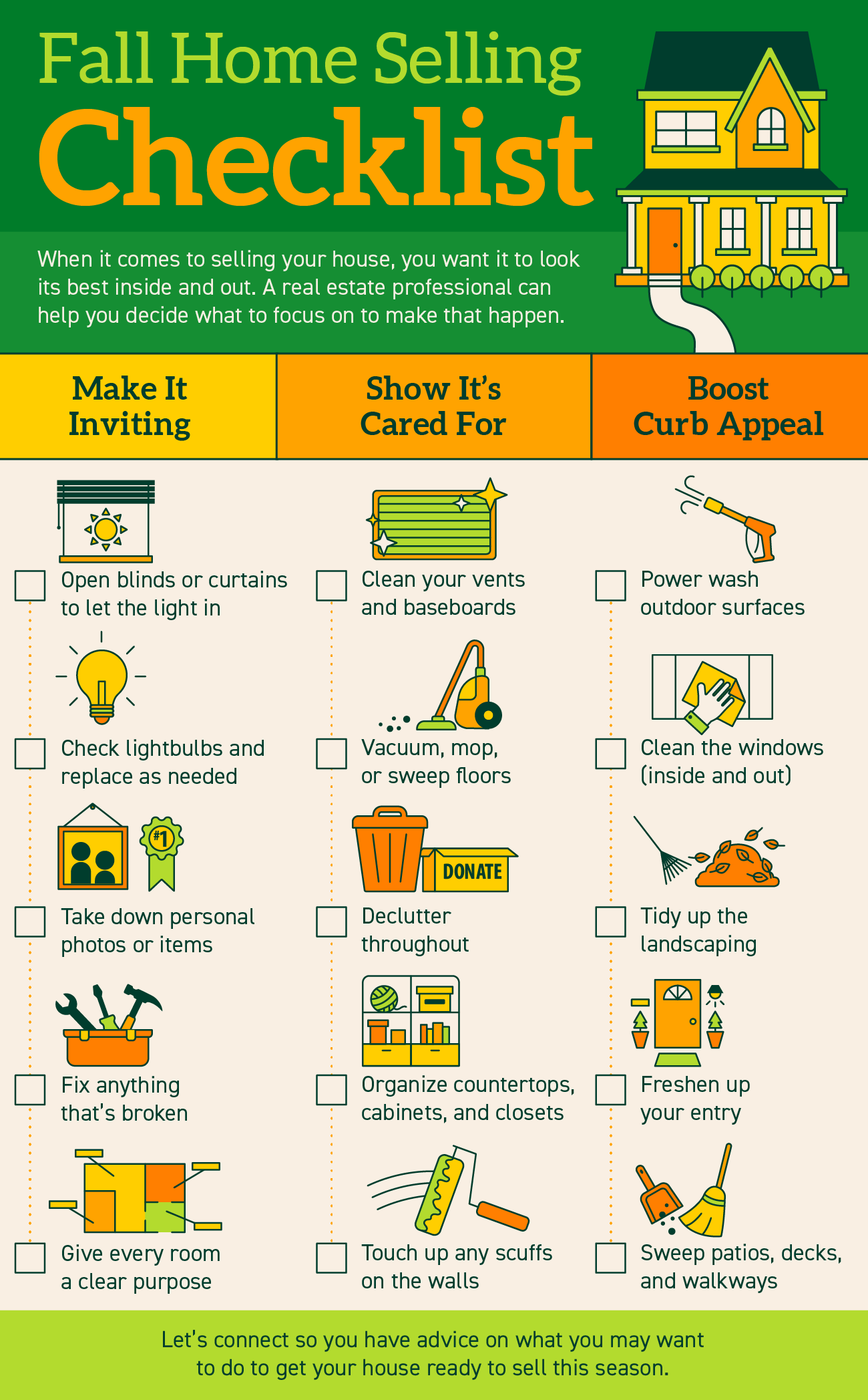 Fall Home Selling Checklist [INFOGRAPHIC] | Simplifying The Market